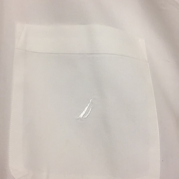 Nautica button down dress shirt. - Picture 3 of 5